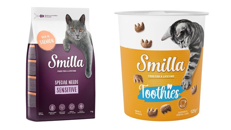 10% de remise sur les produits Smilla pour chat
