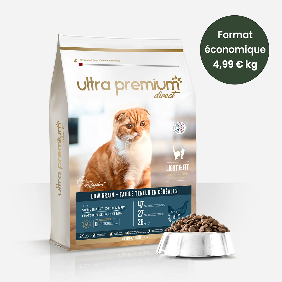 Ultra Premium Direct pour chats 5€ de réduction